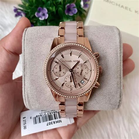 michael kors ritz mk 6307|Michael Kors Women's Ritz Rose Gold.